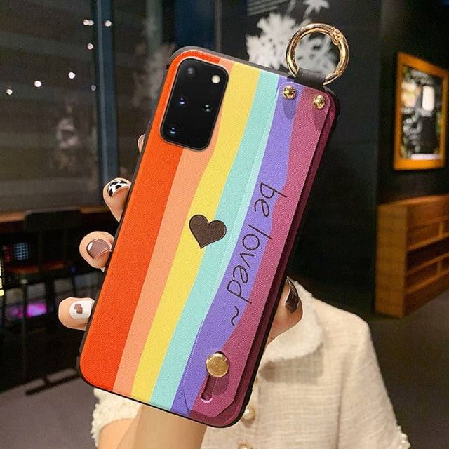 Cool Wrist Strap Phone Holder Case for Samsung Galaxy A70/A71/A72 - Premium Mobile Phone Cases from Dressmycell.com - Just $15.00! Shop now at Dressmycell.com Cool Wrist Strap Phone Holder Case for Samsung Galaxy A70/A71/A72 - Premium Mobile Phone Cases from Dressmycell.com - Just $15.00! Shop now at Dressmycell.com